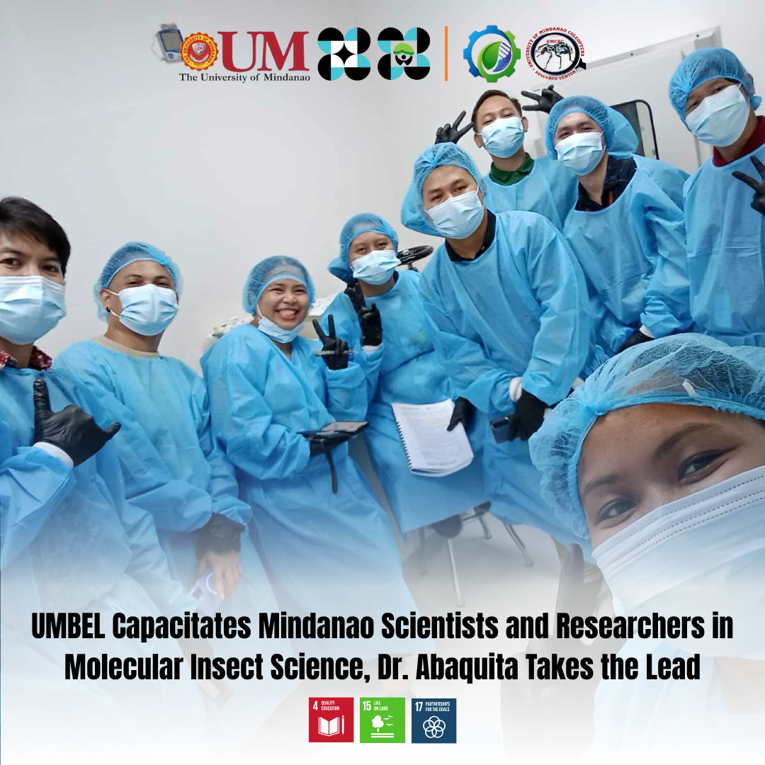 UMBEL Capacitates Mindanao Scientists and Researchers in Molecular Insect Science, Dr. Abaquita Takes the Lead - Image 4